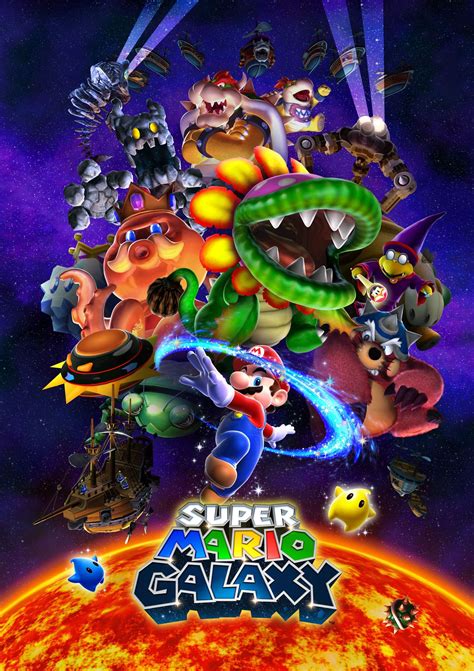 all mario galaxy bosses